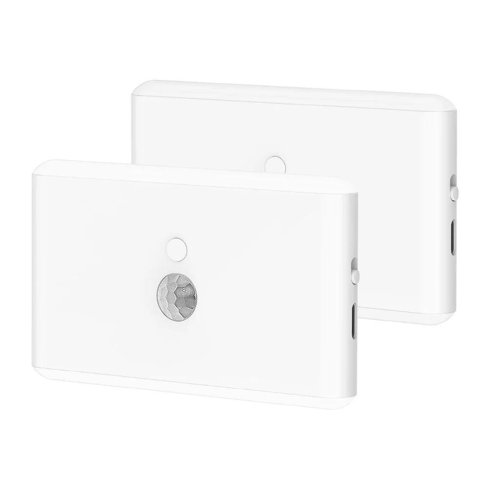 LED Motion Sensor Night Light – 3 Modes Dimmable Stair Lamp with Battery