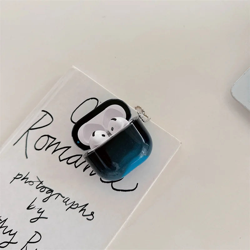 Luminous Quicksand AirPods Case – Shiny Protective Cover for AirPods Pro/4/3/2