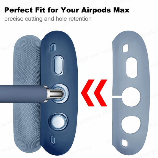 Silicone Protective Case for AirPods Max – Ear Muff Headphone Cover