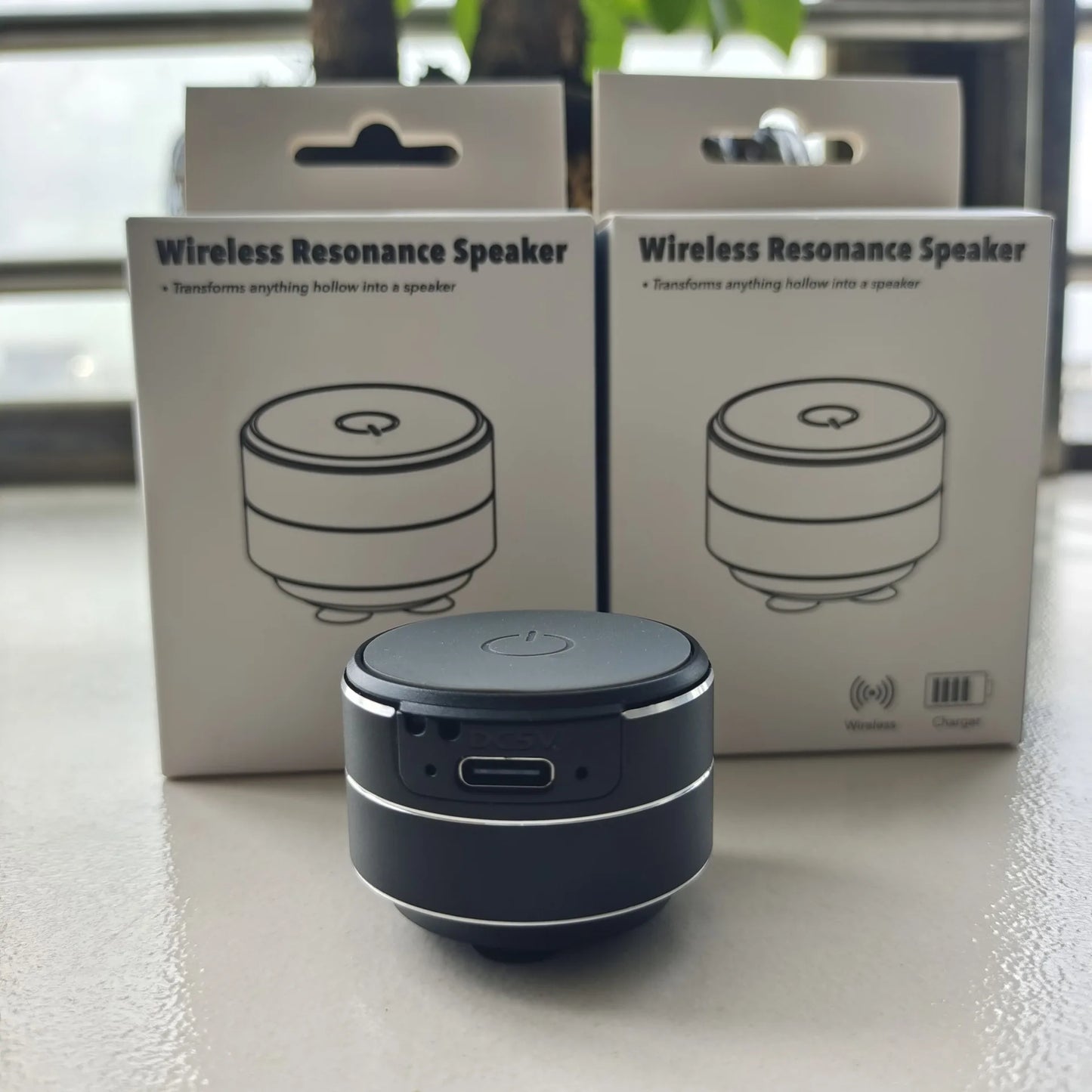 Mini Bone Conduction Bluetooth Speaker – TWS Portable Metal Audio