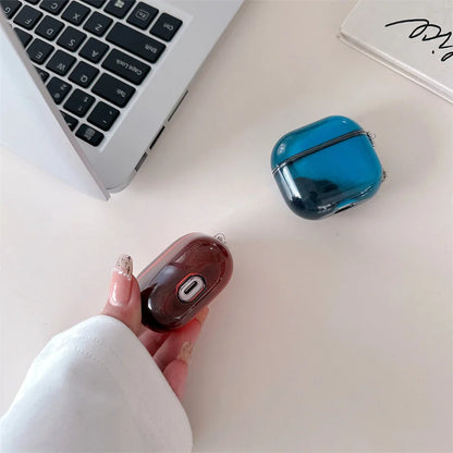 Luminous Quicksand AirPods Case – Shiny Protective Cover for AirPods Pro/4/3/2