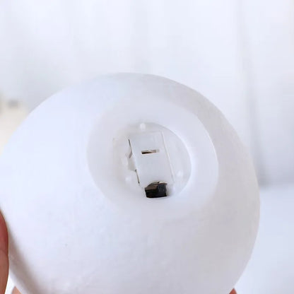 LED Galaxy Moon Light – DIY Night Lamp with Stand for Kids & Bedroom Decor