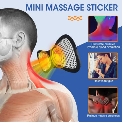 EMS Neck Massager – Electric Muscle Relief & Portable Cervical Relaxer