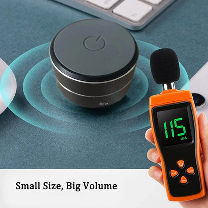 Mini Bone Conduction Bluetooth Speaker – TWS Portable Metal Audio