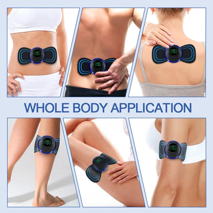 EMS Neck Massager – Electric Muscle Relief & Portable Cervical Relaxer