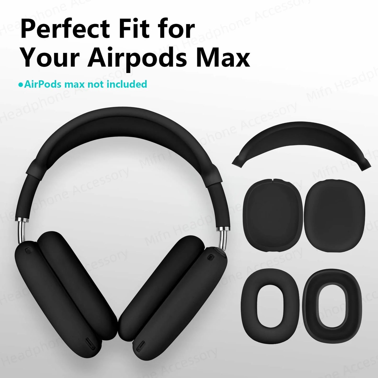 Silicone Protective Case for AirPods Max – Ear Muff Headphone Cover
