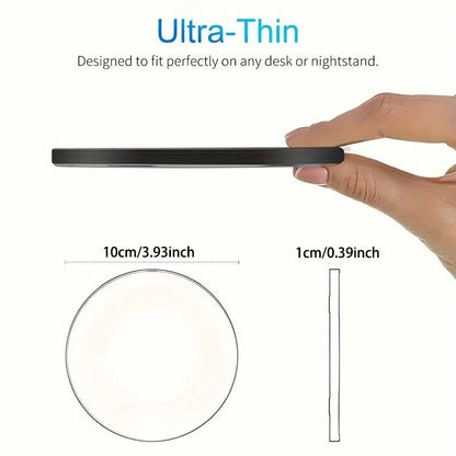 Ultra-Thin Wireless Charger Pad – Fast Charging for iPhone & Samsung Galaxy