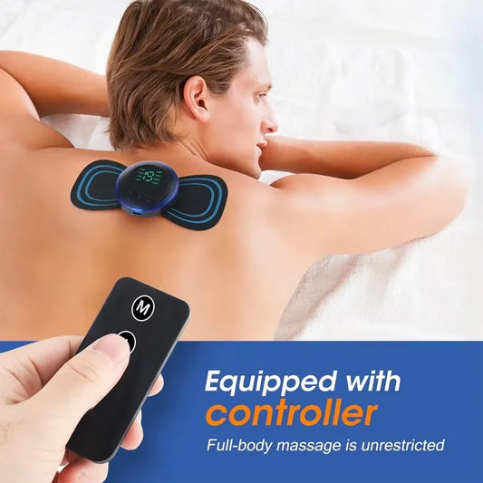 EMS Neck Massager – Electric Muscle Relief & Portable Cervical Relaxer