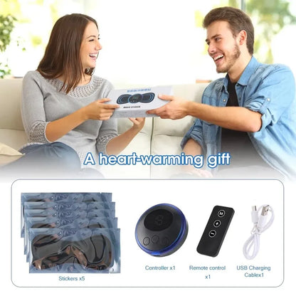 EMS Neck Massager – Electric Muscle Relief & Portable Cervical Relaxer