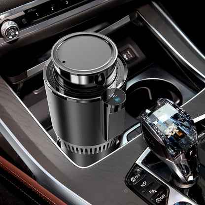 2-in-1 Smart Car Cup Cooler & Warmer – 12V Portable Drink Holder for Travel