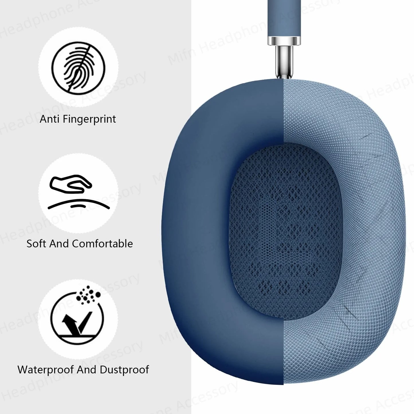 Silicone Protective Case for AirPods Max – Ear Muff Headphone Cover