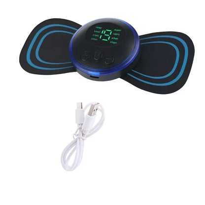 EMS Neck Massager – Electric Muscle Relief & Portable Cervical Relaxer