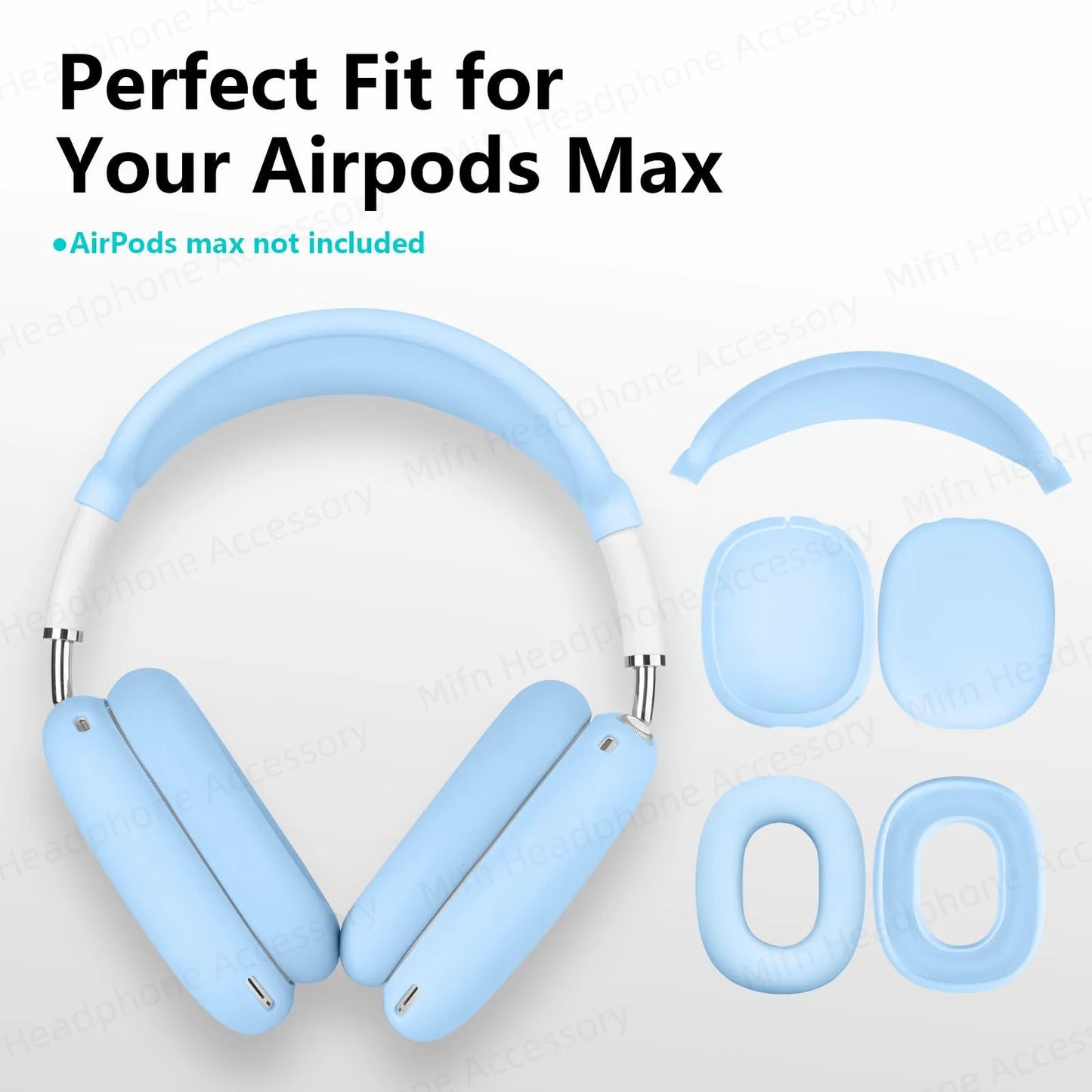 Silicone Protective Case for AirPods Max – Ear Muff Headphone Cover